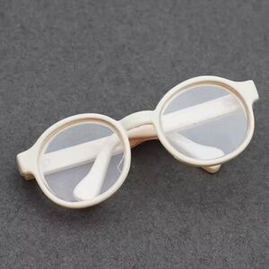 Labubu Glasses Eyewear - Beige Frames Clear Lens - Brand New